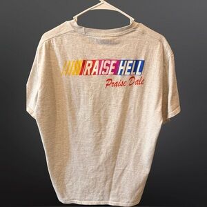 Vintage Dale Earnhardt Graphic Tee Heather Gray | Size L- 🏁